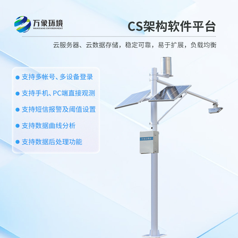 ??水文流量站可以對渠道內(nèi)水位、流速、流量和降雨量同時(shí)監(jiān)測