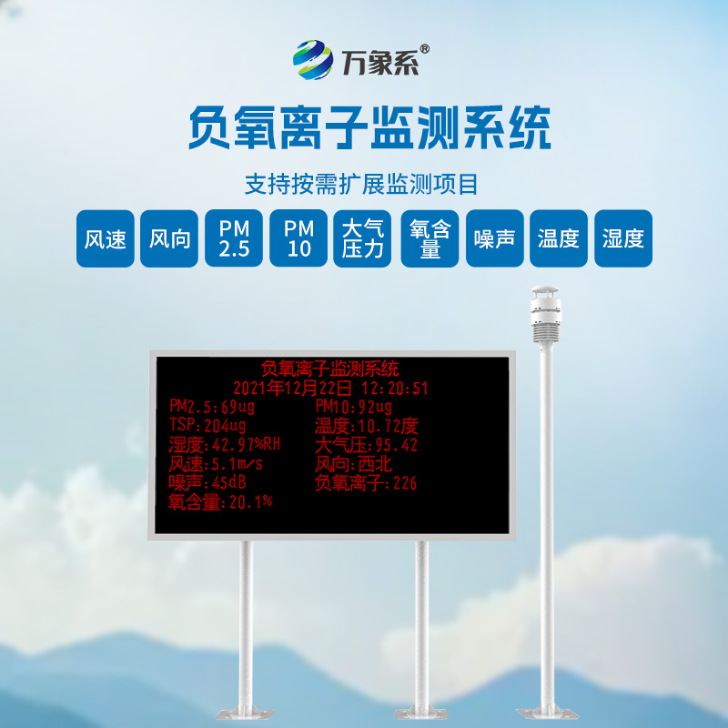 ??大氣負(fù)氧離子監(jiān)測(cè)系統(tǒng)：空氣質(zhì)量的“活力檢測(cè)師”