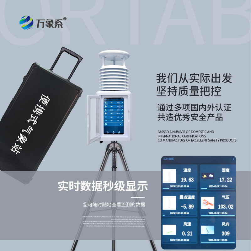 小型便捷式氣象站